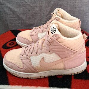 %Size 8W Nike Dunk High LX Next Nature Pink Oxford Women / A 22